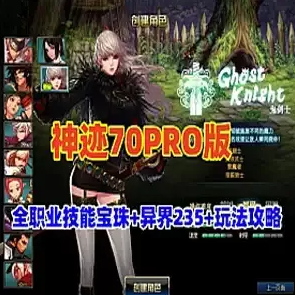 DNF单机版 70级神迹PRO版网游单机，全职业技能宝珠异界235 网单-菜狗游戏小窝